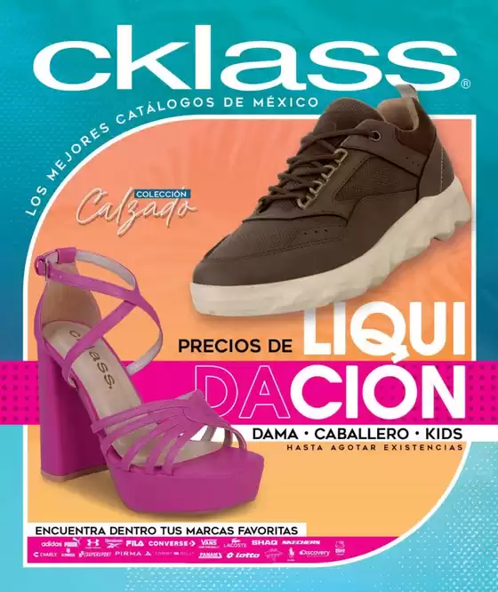 Catálogo Cklass Liquidación Calzado 2025 México