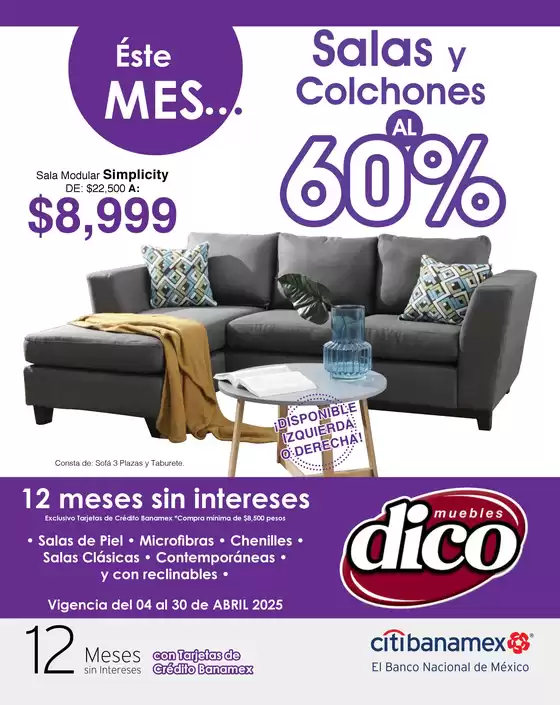 Muebles Dico Salas Y Colchones Al 60 Centro 2025