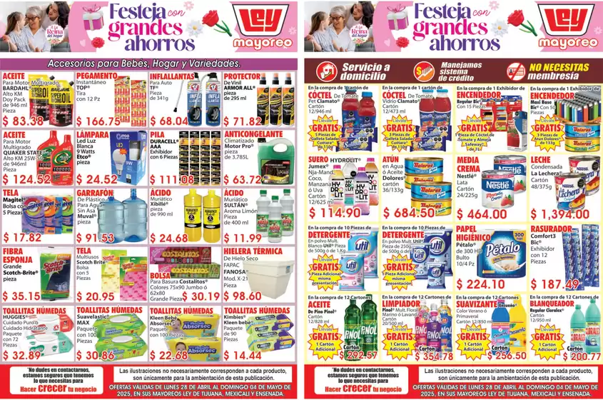 Catálogo Casa Ley en Naucalpan (México) | Nuevas ofertas para descubrir | 2025-04-28T00:00:00.000Z - 2025-05-04T00:00:00.000Z