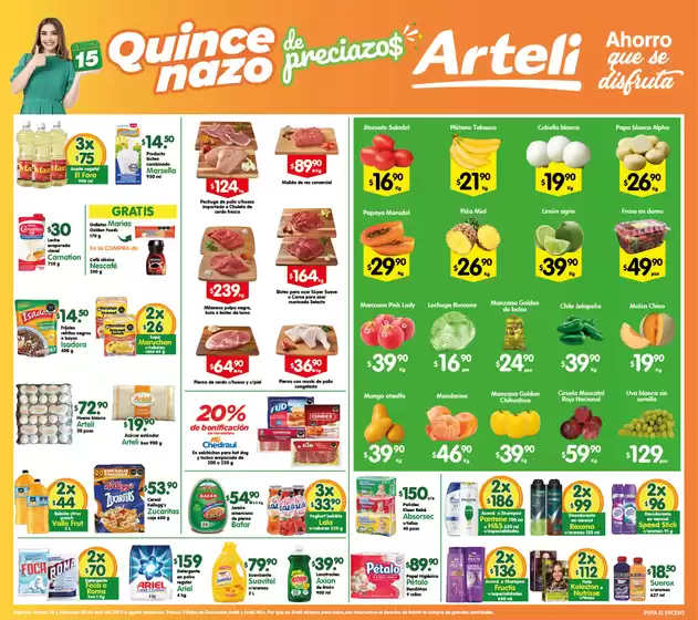 Catálogo Arteli express en Ecatepec de Morelos | Ofertas Arteli express | 2025-04-29T00:00:00.000Z - 2025-04-30T00:00:00.000Z