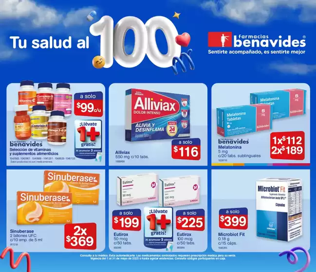 Catálogo Farmacias Benavides