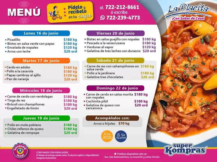 Catálogo Super kompras en Xonacatlán | Nuestras mejores ofertas para ti | 2025-06-16T00:00:00.000Z - 2025-06-22T00:00:00.000Z