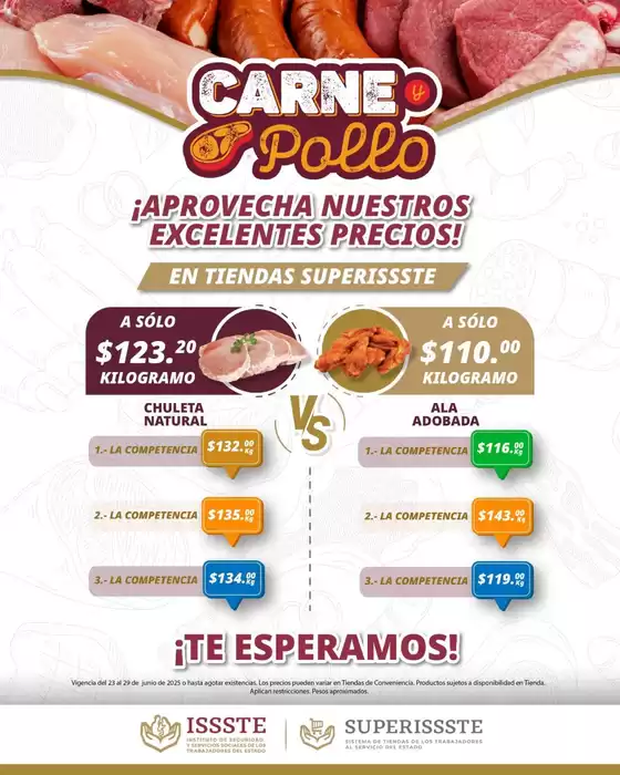 Catálogo SuperISSSTE en Ciudad de México | Excelente oferta para todos los clientes | 2025-06-23T00:00:00.000Z - 2025-06-29T00:00:00.000Z