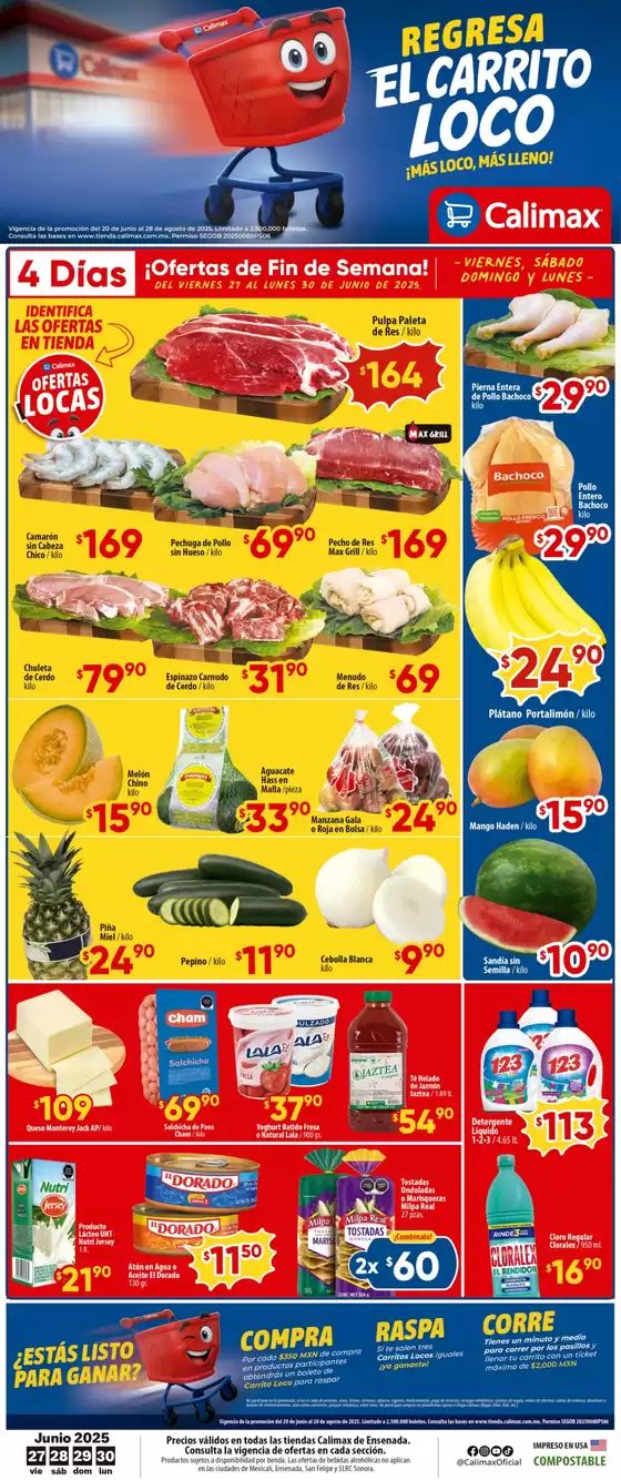 Calimax Catálogo Ensenada