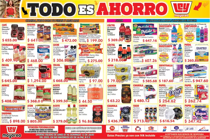 Ofertas especiales atractivas para todos