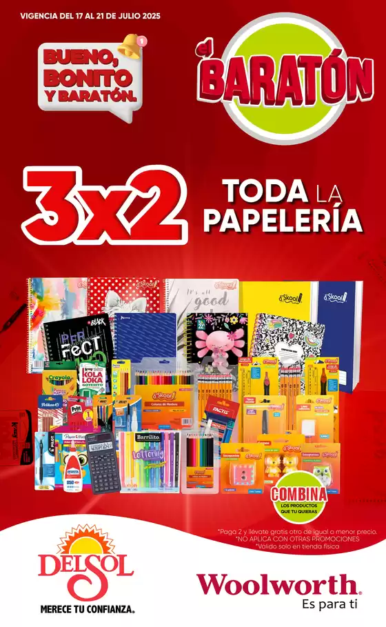 Catálogo Del Sol en San Francisco del Rincón | Bueno, Bonito y Baratón - Baratón 2025 | 2025-07-17T00:00:00.000Z - 2025-07-21T00:00:00.000Z