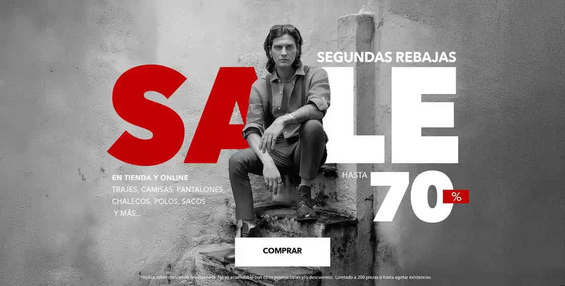 Hasta 70% de descuento