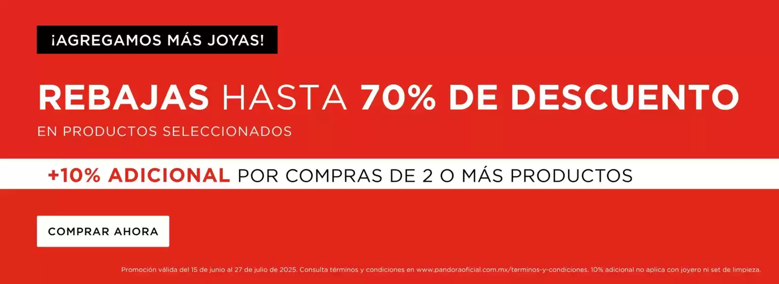 Hasta 70% de descuento