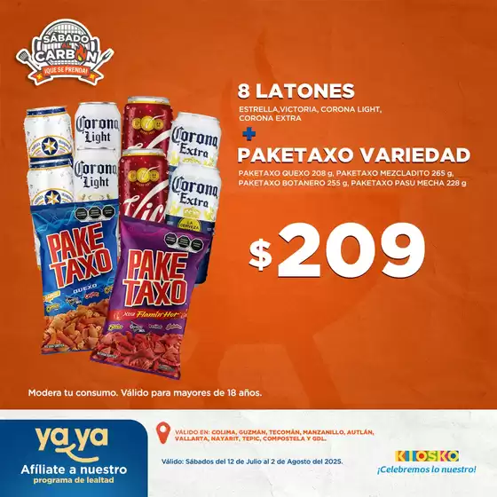 Sábado al Carbón