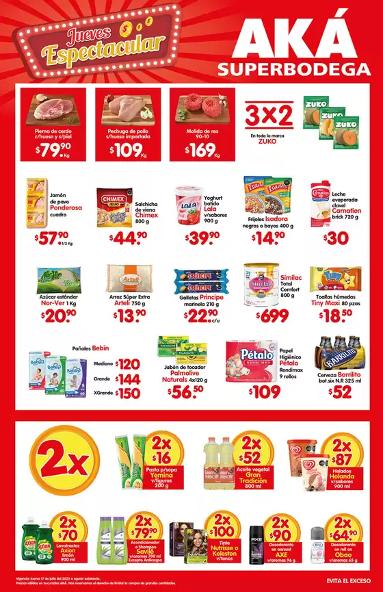 Catálogo AKÁ Superbodega en Tepatitlán de Morelos | Ofertas AKÁ Superbodega | 2025-07-17T00:00:00.000Z - 2025-07-17T00:00:00.000Z