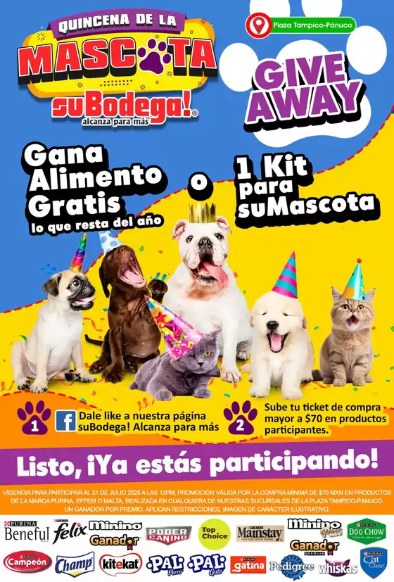 Catálogo SuBodega en Tepatitlán de Morelos | Gangas exclusivas | 2025-07-17T00:00:00.000Z - 2025-07-31T00:00:00.000Z