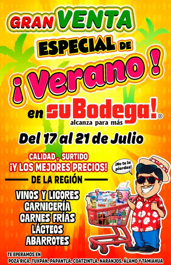 Catálogo SuBodega en Tepatitlán de Morelos | Descubre ofertas atractivas | 2025-07-17T00:00:00.000Z - 2025-07-21T00:00:00.000Z