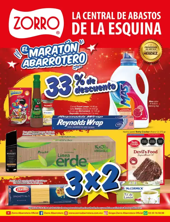 Gran variedad de ofertas