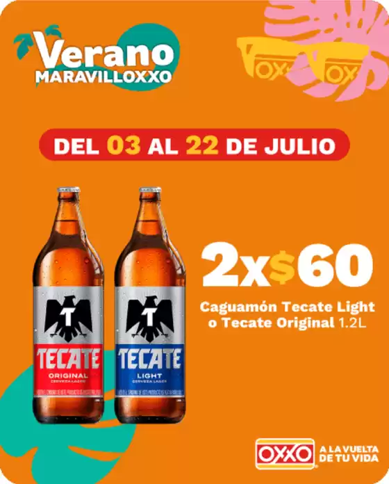 Catálogo OXXO en Tijuana | Ofertas OXXO | 2025-07-03T00:00:00.000Z - 2025-07-22T00:00:00.000Z