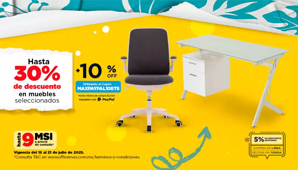 Catálogo OfficeMax en Naucalpan (México) | Excelente oferta para cazadores de gangas | 2025-07-15T00:00:00.000Z - 2025-07-21T00:00:00.000Z