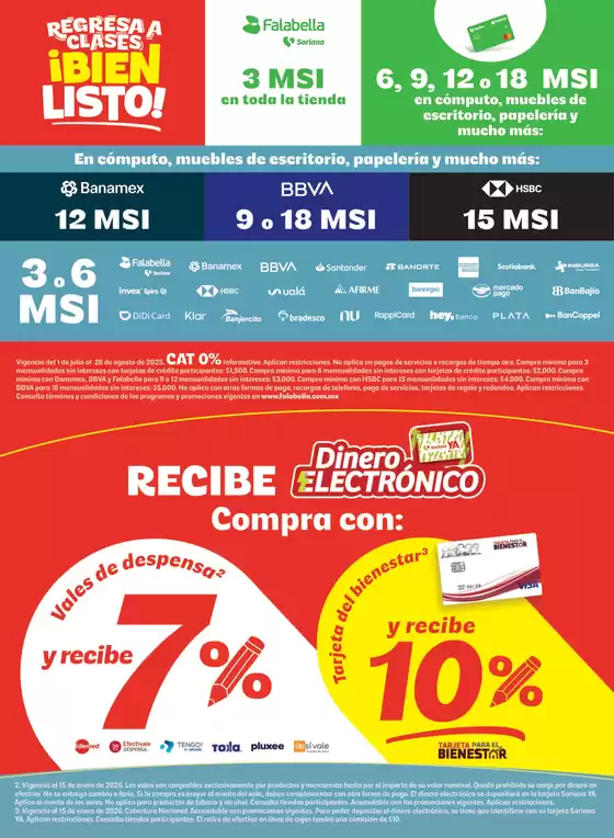 Regresa a clases bien listo Súper Nacional