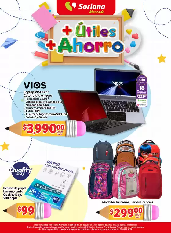 Más Útiles más Ahorro Mercado Nacional