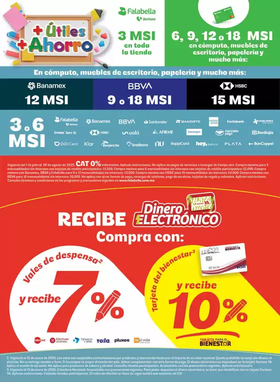 Más Útiles más Ahorro Mercado Nacional