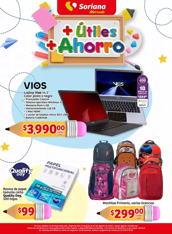 Más Útiles más Ahorro Mercado Nacional