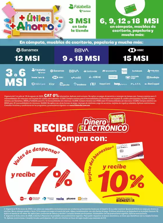 Más Útiles más Ahorro Mercado Nacional