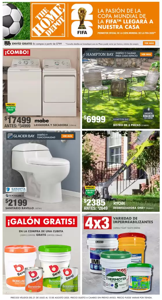 The Home Depot - La pasión de la Copa Mundial l llegará a nuestra casa