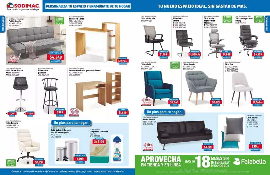 Catálogo Muebles