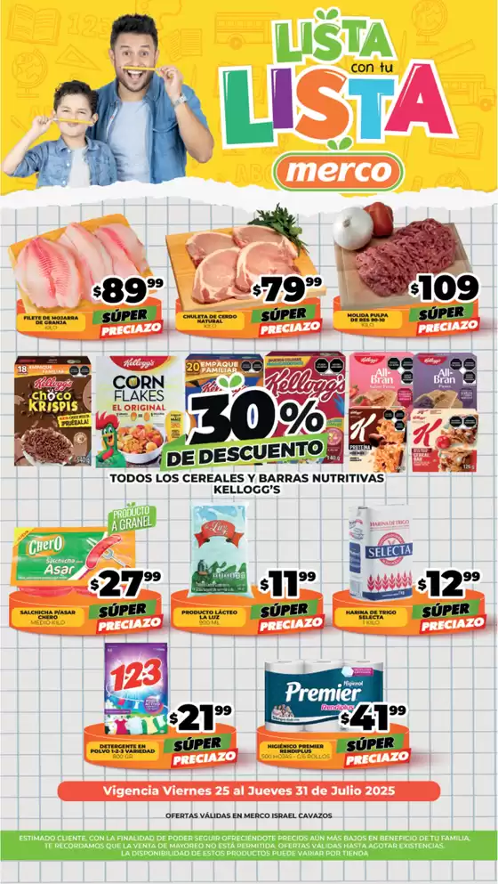 Catálogo Merco en Jocotitlán | Folleto semanal del 25 al 31 Julio Israel Cavazos | 2025-07-25T00:00:00.000Z - 2025-07-31T00:00:00.000Z