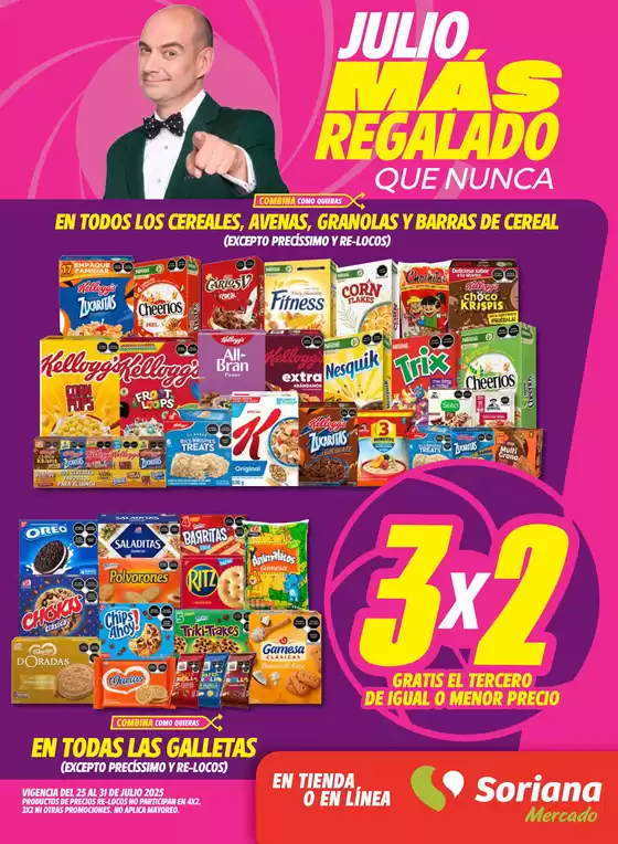 Catálogo Soriana Mercado en Valle de Zaragoza | Julio Regalado Mercado Nacional | 2025-07-25T00:00:00.000Z - 2025-07-31T00:00:00.000Z