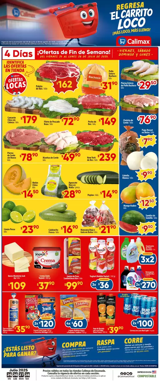 Calimax Catálogo Ensenada