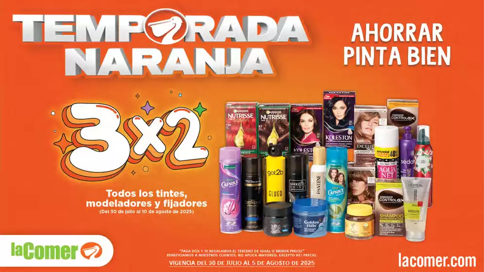 Catálogo La Comer en Mérida | Temporada Naranja | 2025-07-30T00:00:00.000Z - 2025-08-05T00:00:00.000Z