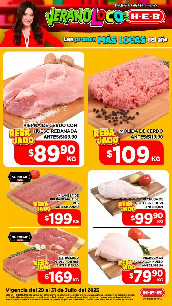 Catálogo HEB en Torreón | Descubre ofertas atractivas | 2025-07-29T00:00:00.000Z - 2025-07-31T00:00:00.000Z
