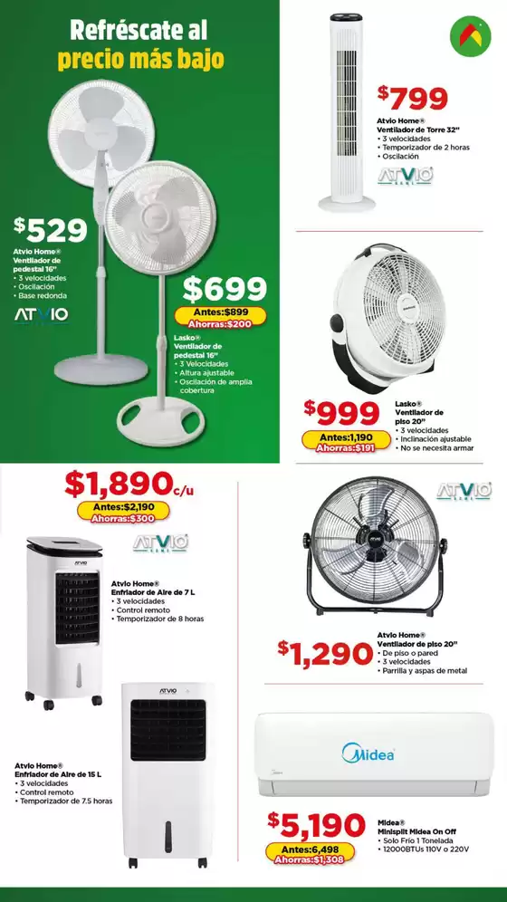 Grandes descuentos en productos seleccionados