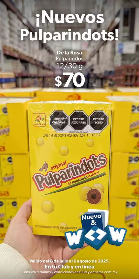 Catálogo Sam's Club en Torreón | Excelente oferta para cazadores de gangas | 2025-07-08T00:00:00.000Z - 2025-08-06T00:00:00.000Z
