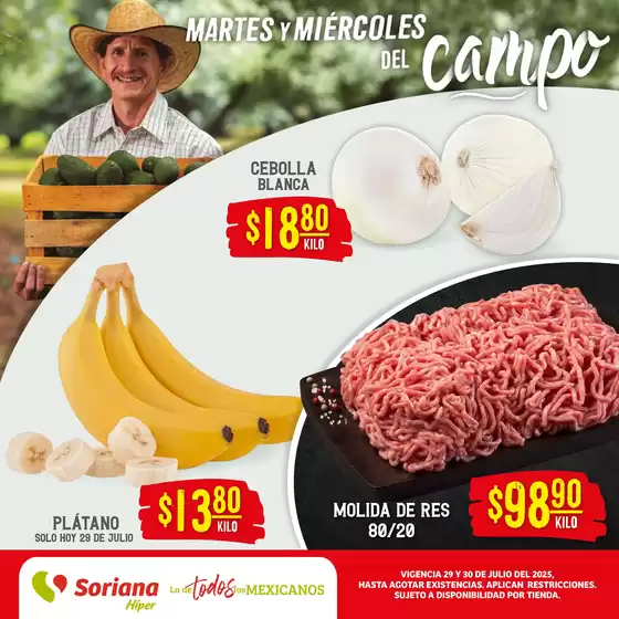 Catálogo Soriana Híper | Ofertas exclusivas para nuestros clientes | 2025-07-29T00:00:00.000Z - 2025-07-30T00:00:00.000Z