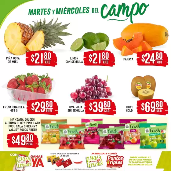 Martes y Miércoles del Campo Híper: Saltillo