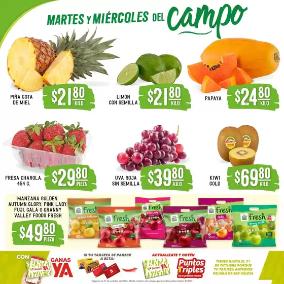 Martes y Miércoles del Campo Súper: Saltillo