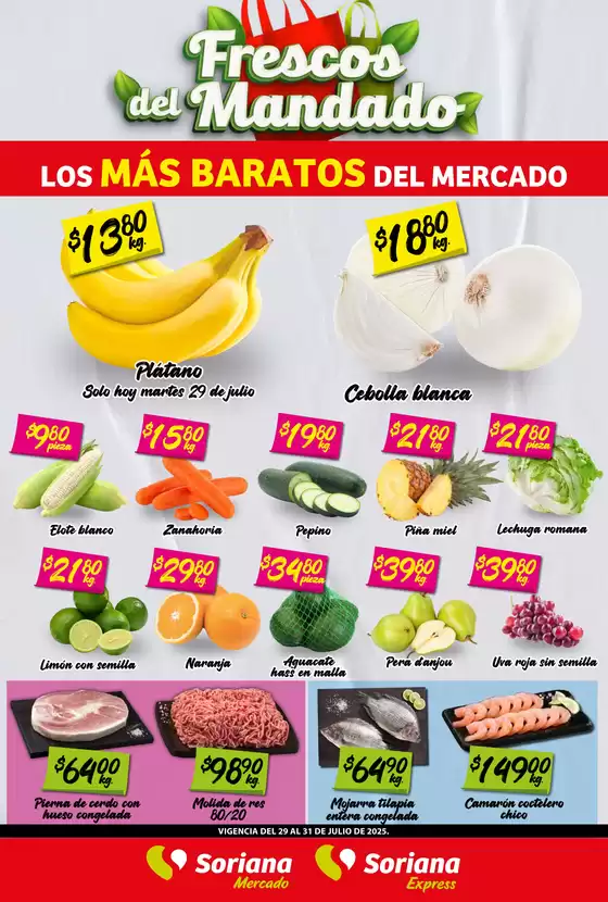 Frescos del Mandado Mercado: Tamaulipas