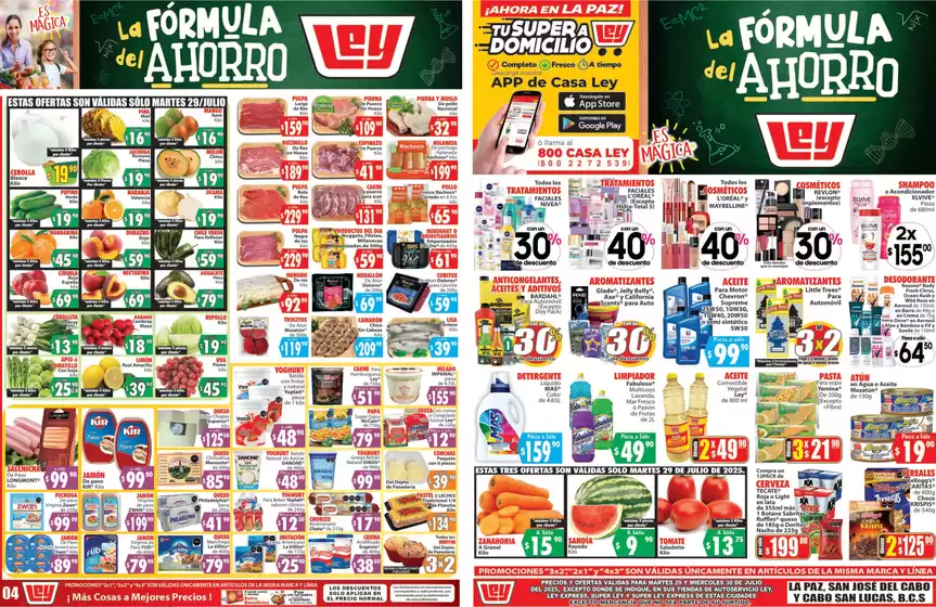 Catálogo Casa Ley en Mérida | Ofertas Autoservicio Casa Ley | 2025-07-29T00:00:00.000Z - 2025-07-30T00:00:00.000Z