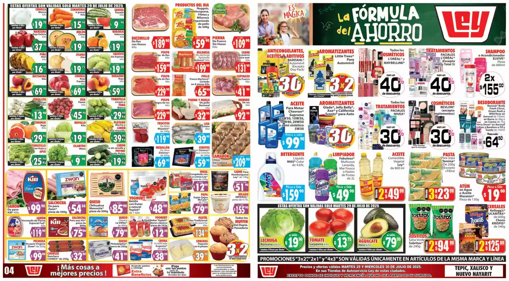 Catálogo Casa Ley en Mérida | Ofertas y promociones actuales | 2025-07-29T00:00:00.000Z - 2025-07-30T00:00:00.000Z