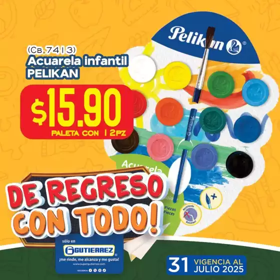Catálogo Super Gutierrez en Ciudad Madero | Ofertas para cazadores de gangas | 2025-07-30T00:00:00.000Z - 2025-07-31T00:00:00.000Z