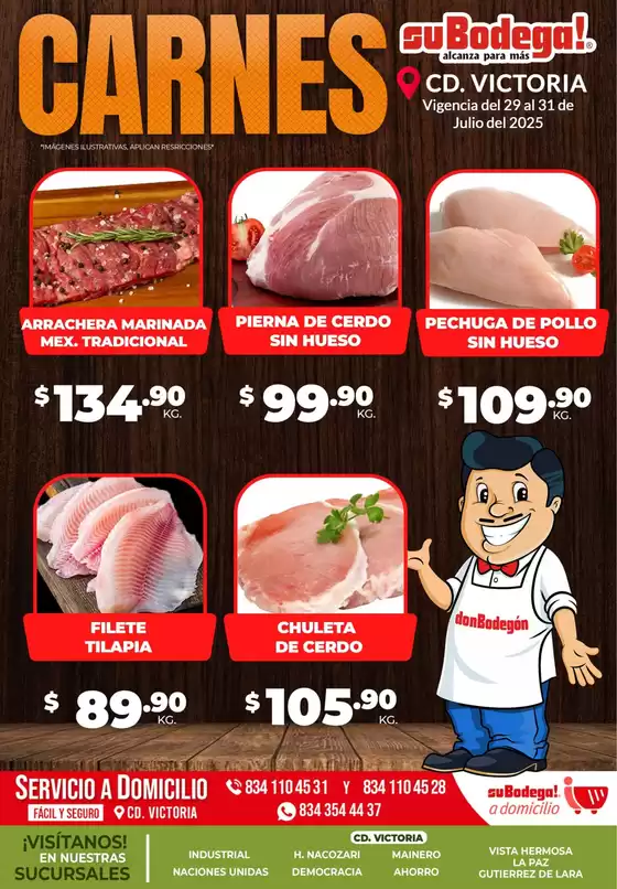 Catálogo SuBodega en San Luis Potosí | Ofertas y promociones actuales | 2025-07-29T00:00:00.000Z - 2025-07-31T00:00:00.000Z
