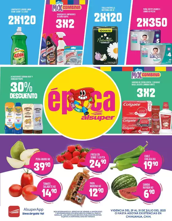 Catálogo Alsuper en Apaxco de Ocampo | Alsuper CHIHUAHUA-CIUDAD | 2025-07-29T00:00:00.000Z - 2025-07-31T00:00:00.000Z