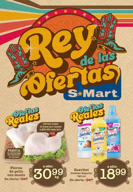 Catálogo S-Mart en San Francisco de Campeche | Ahorra ahora con nuestras ofertas | 2025-07-30T00:00:00.000Z - 2025-07-31T00:00:00.000Z