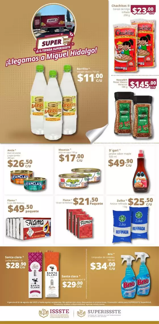 Catálogo SuperISSSTE en Ramos Arizpe | Promociones actuales | 2025-08-06T00:00:00.000Z - 2025-08-06T00:00:00.000Z