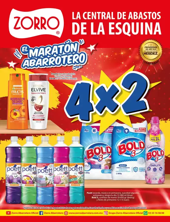 Catálogo Zorro en Paso del Macho | Gran variedad de ofertas | 2025-07-30T00:00:00.000Z - 2025-08-12T00:00:00.000Z