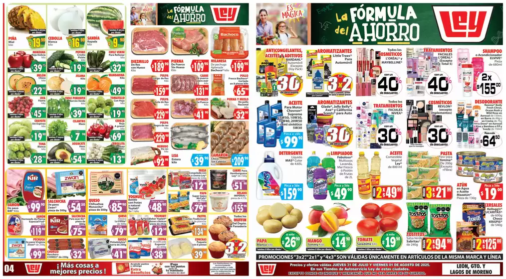 Catálogo Casa Ley en León | Ofertas especiales para ti | 2025-07-31T00:00:00.000Z - 2025-08-01T00:00:00.000Z