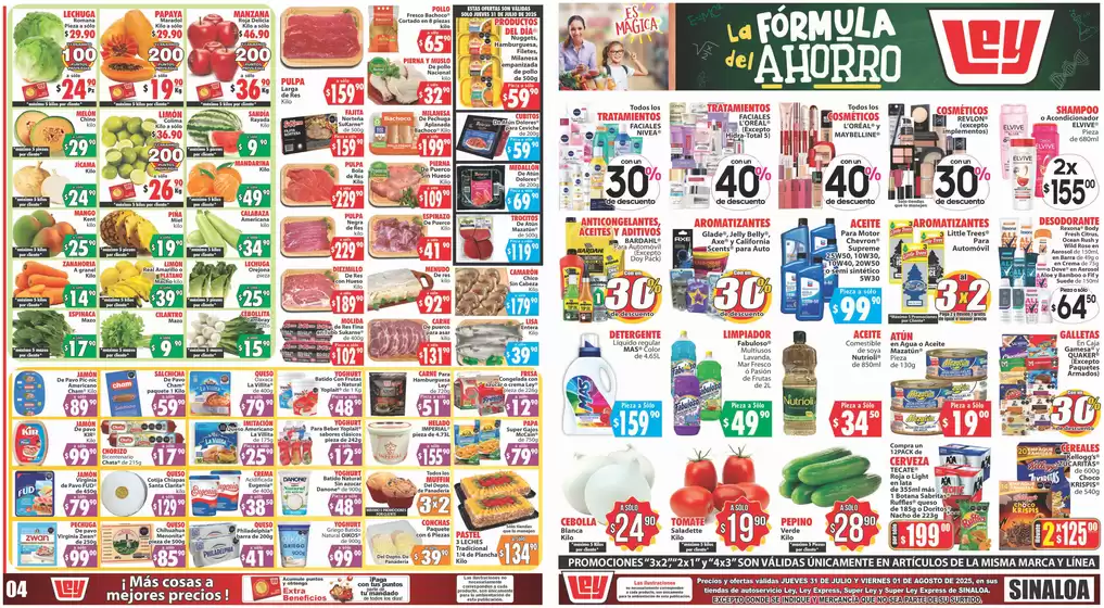 Catálogo Casa Ley en Mazatlán | Ahorra ahora con nuestras ofertas | 2025-07-31T00:00:00.000Z - 2025-08-01T00:00:00.000Z