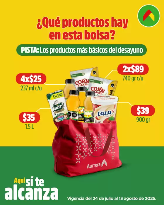 Catálogo Bodega Aurrera en Venustiano Carranza | Ofertas y promociones actuales | 2025-07-24T00:00:00.000Z - 2025-08-13T00:00:00.000Z