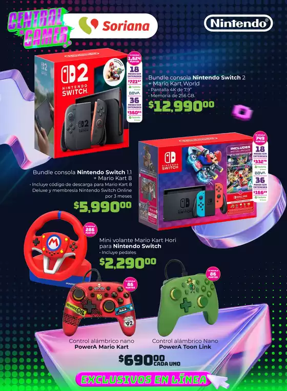 Central Gamer Exclusivo en línea