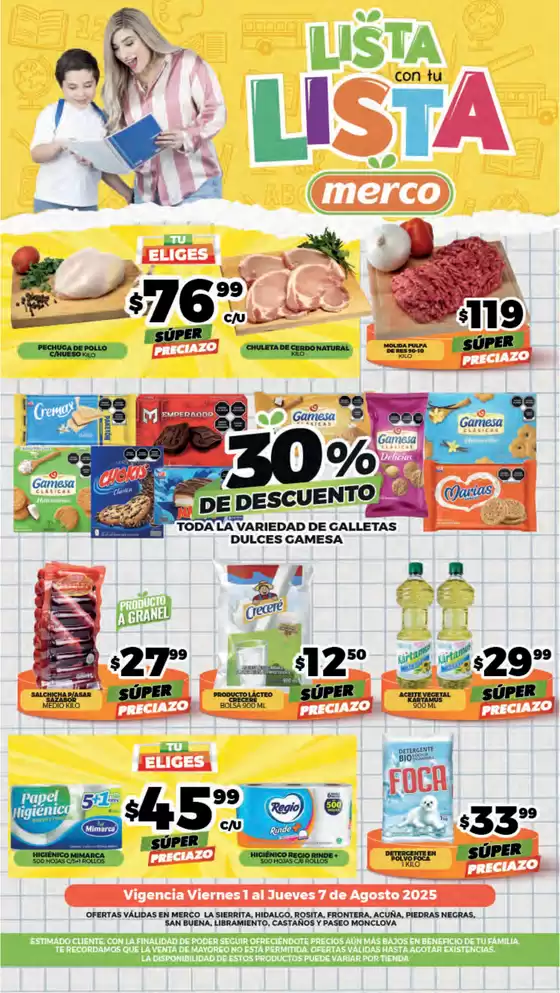 Catálogo Merco en Veracruz | Folleto semanal del 1 al 7 Agosto MVA | 2025-08-01T00:00:00.000Z - 2025-08-07T00:00:00.000Z
